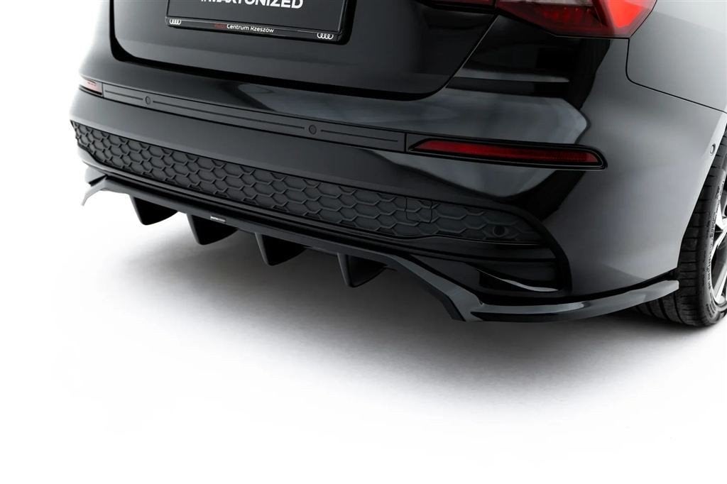 Maxton Design Audi A3 Sedan 8Y Facelift Rear Splitter Vertic, Verzenden, Automotive Parts, A.parts@hotmail.nl, Trasmolenlaan 12 3447 GZ Woerden