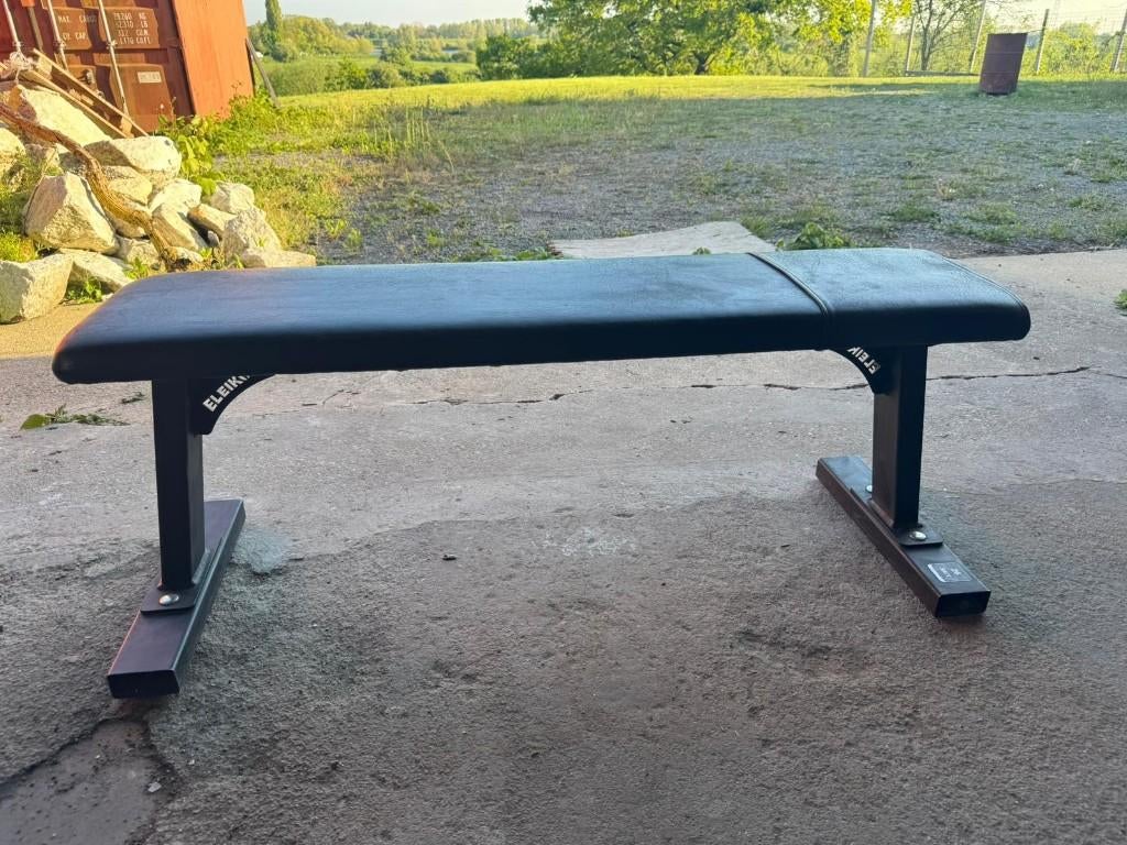 Eleiko flat bench, Ophalen, Eleiko, Benen, Gebruikt