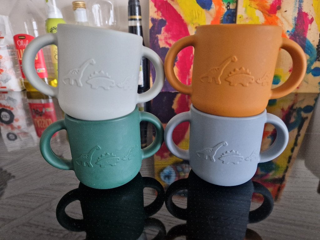 Liewood drinkbekers dino 4 stuks, Ophalen, Zo goed als nieuw, Overige typen