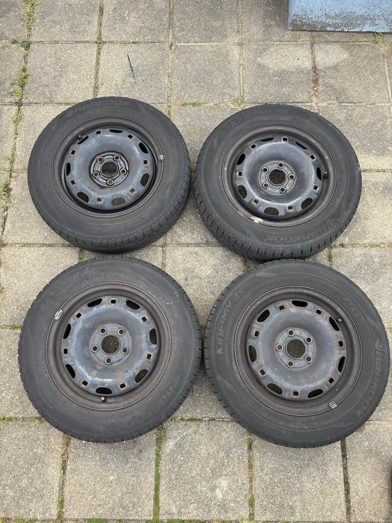14 inch Volkswagen Polo All Season Wielen Gebruikt 165/70R14, Auto-onderdelen, Banden en Velgen, Ophalen, 14 inch, Gebruikt, Banden en Velgen