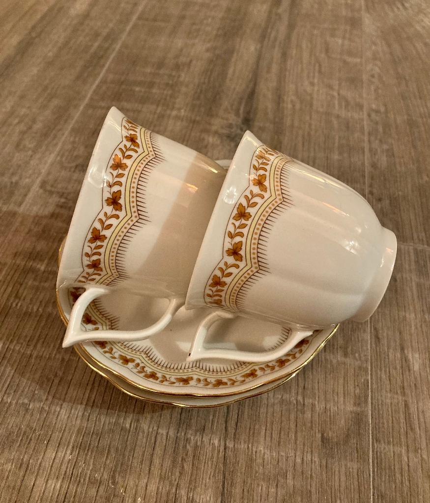 vohenstrauss johann seltmann bavaria germany kop en schotels, Antiek en Kunst, Antiek | Servies los, Ophalen of Verzenden
