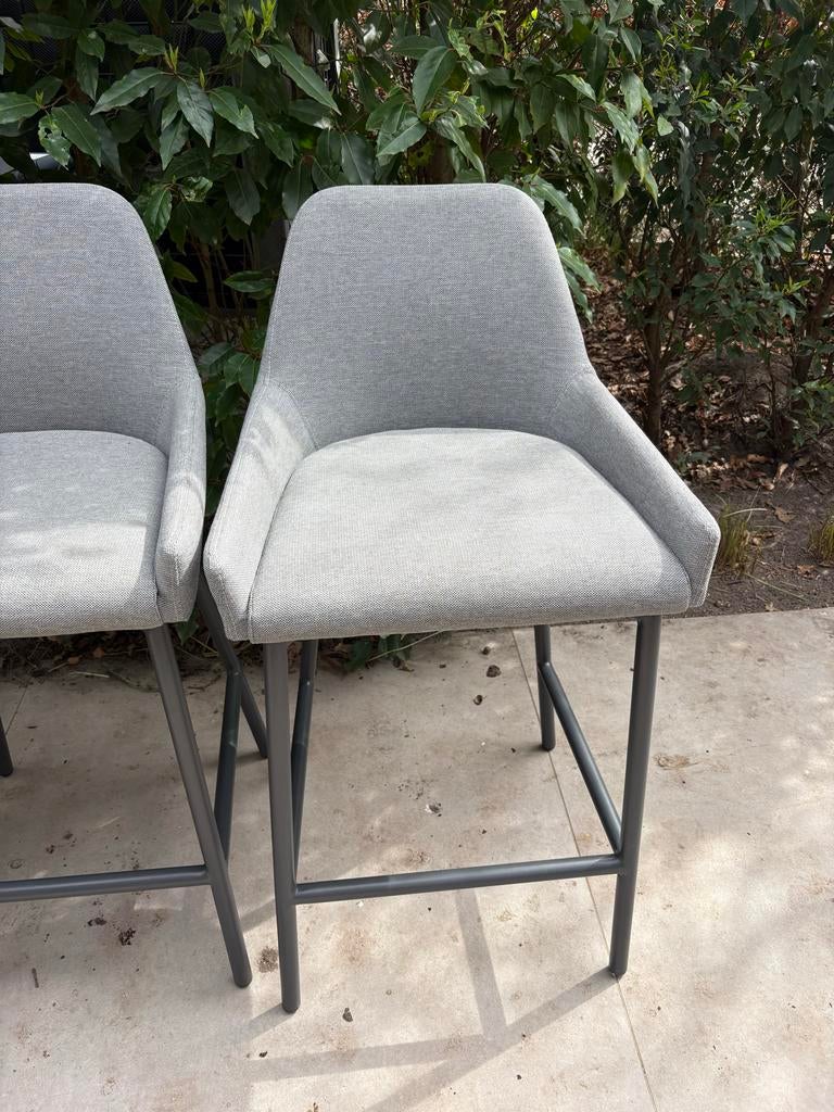 3 buitenbarkrukken van LIFE in het Grey, Met voetsteun, 60 tot 90 cm, Ophalen of Verzenden, Zo goed als nieuw