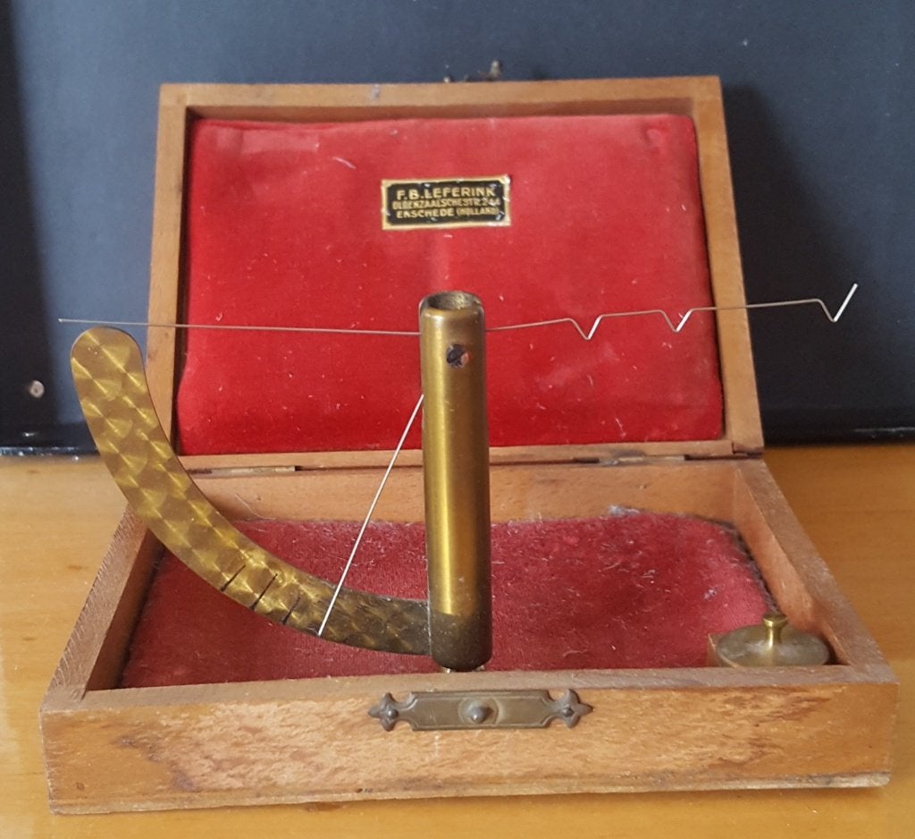 Garenweger: F. B. Leferink  Enschede (1001), Antiek en Kunst, Antiek | Gereedschap en Instrumenten, Ophalen of Verzenden