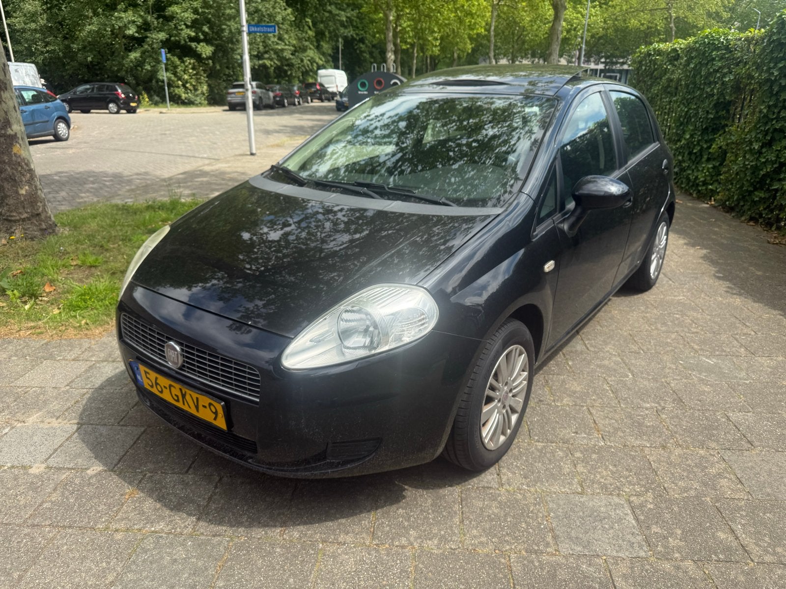Fiat Punto 1.4 - AIRCO, Auto's, Fiat, Bedrijf, Punto, Benzine, B, Hatchback, Handgeschakeld, Origineel Nederlands, Zwart, Voorwielaandrijving