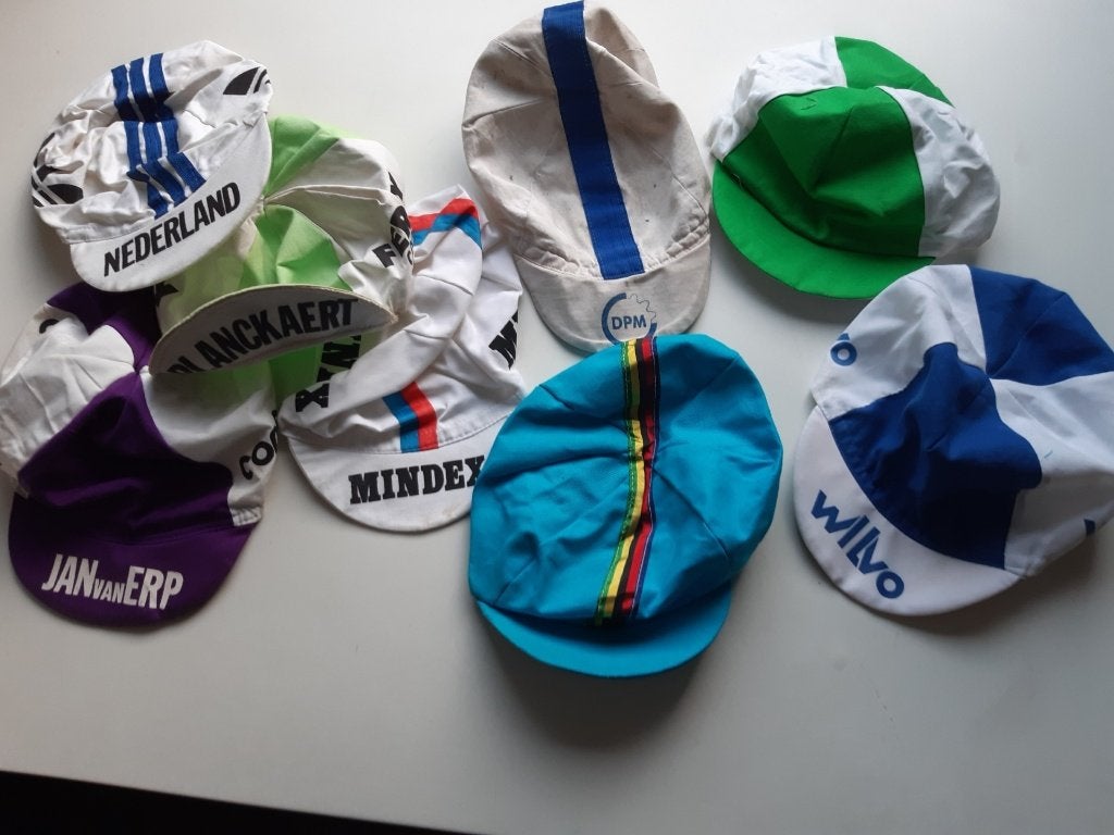 Diverse wielerpetten, Ophalen of Verzenden, Zo goed als nieuw, Bovenkleding