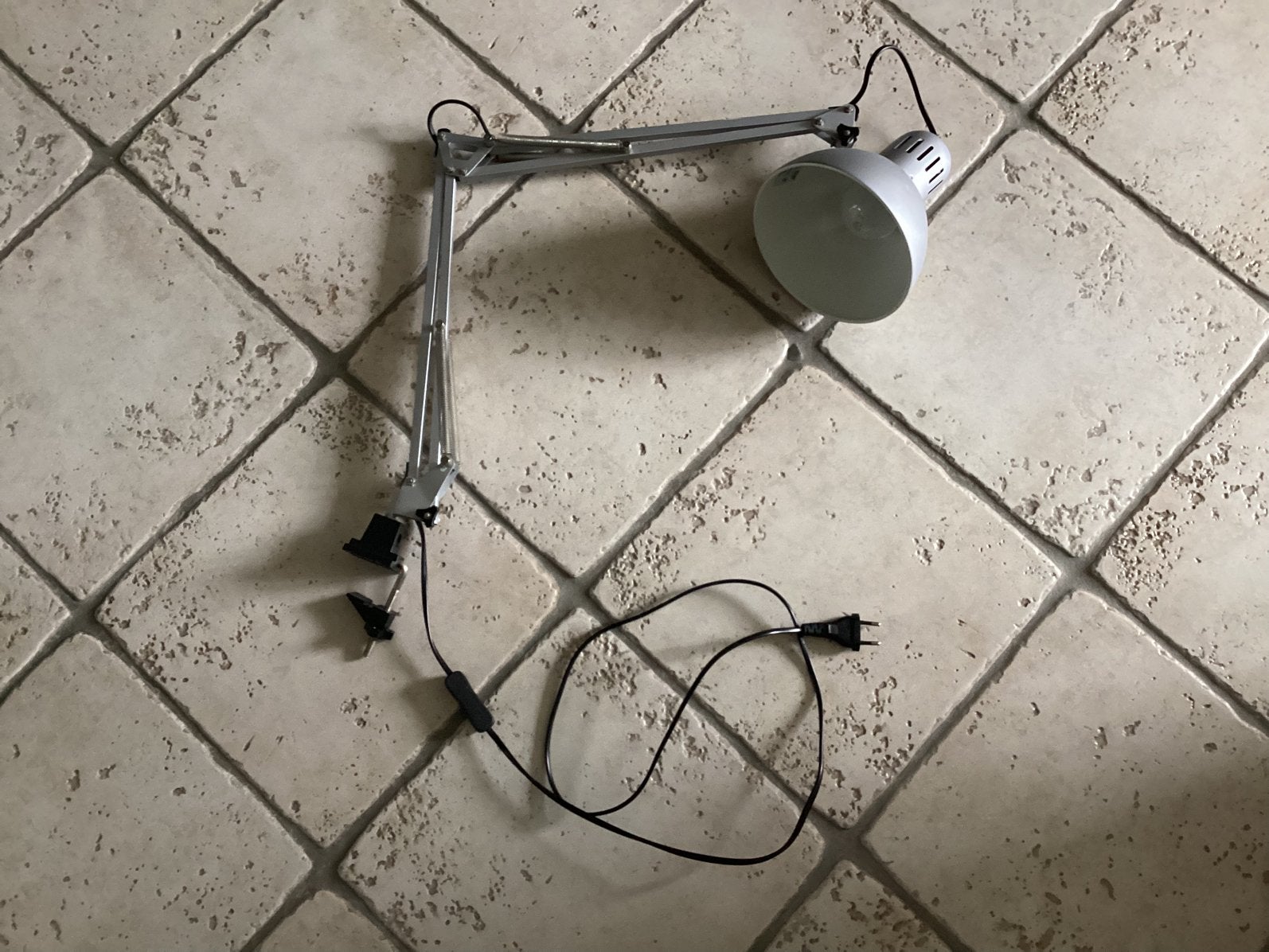 Verstelbare bureaulamp met klem, Ophalen, Bureaulamp