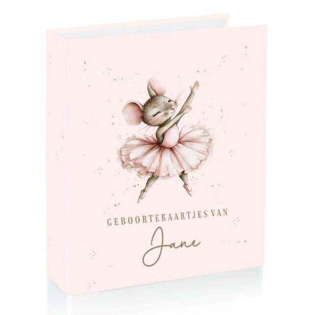 kraamcadeau geboorte baby Blush baby kaartjes / knutselmap