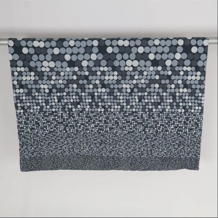 Ikea dekbed 200x200 stippenpatroon, Blauw, Tweepersoons, Ophalen of Verzenden, Deken of Dekbed