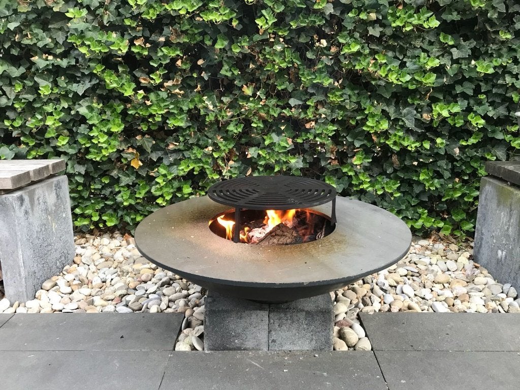 Nieuwe VarroFire BBQ / vuurschaal met 12 mm dikke bakplaat, Ophalen, Nieuw, VarroFire