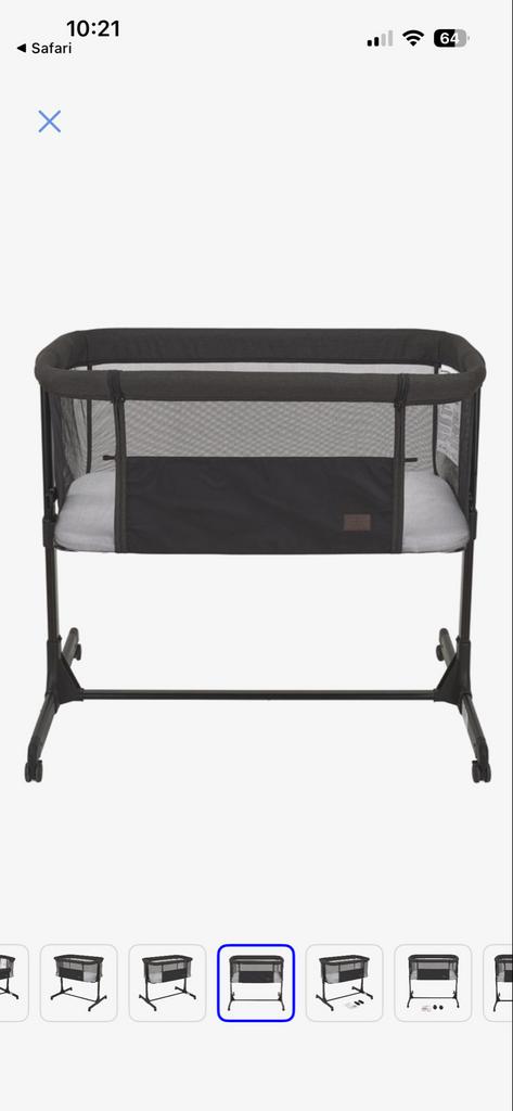 Bebies First Co-sleeper 0-6 maanden met matras, Ophalen, Zo goed als nieuw, Wieg