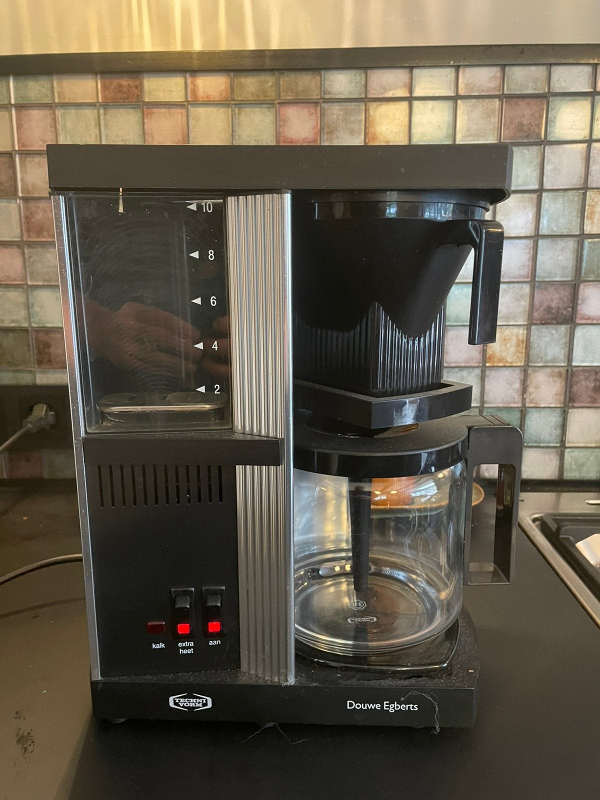 Technivorm Moccamaster GCS, Douwe Egberts, 4 tot 10 kopjes, Ophalen of Verzenden, Koffiemachine