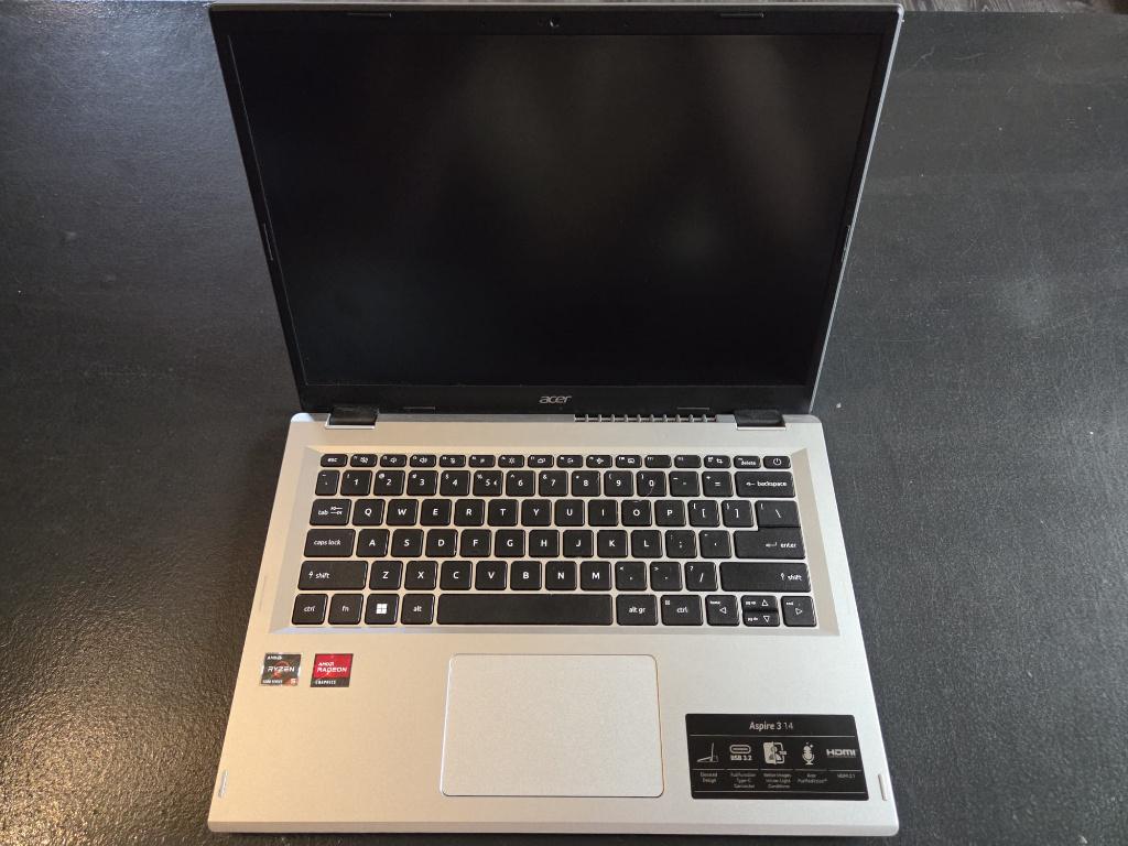 Laptop - ACER Aspire 3 - 14 inch, Ophalen, Qwerty, 8 GB, 14 inch
