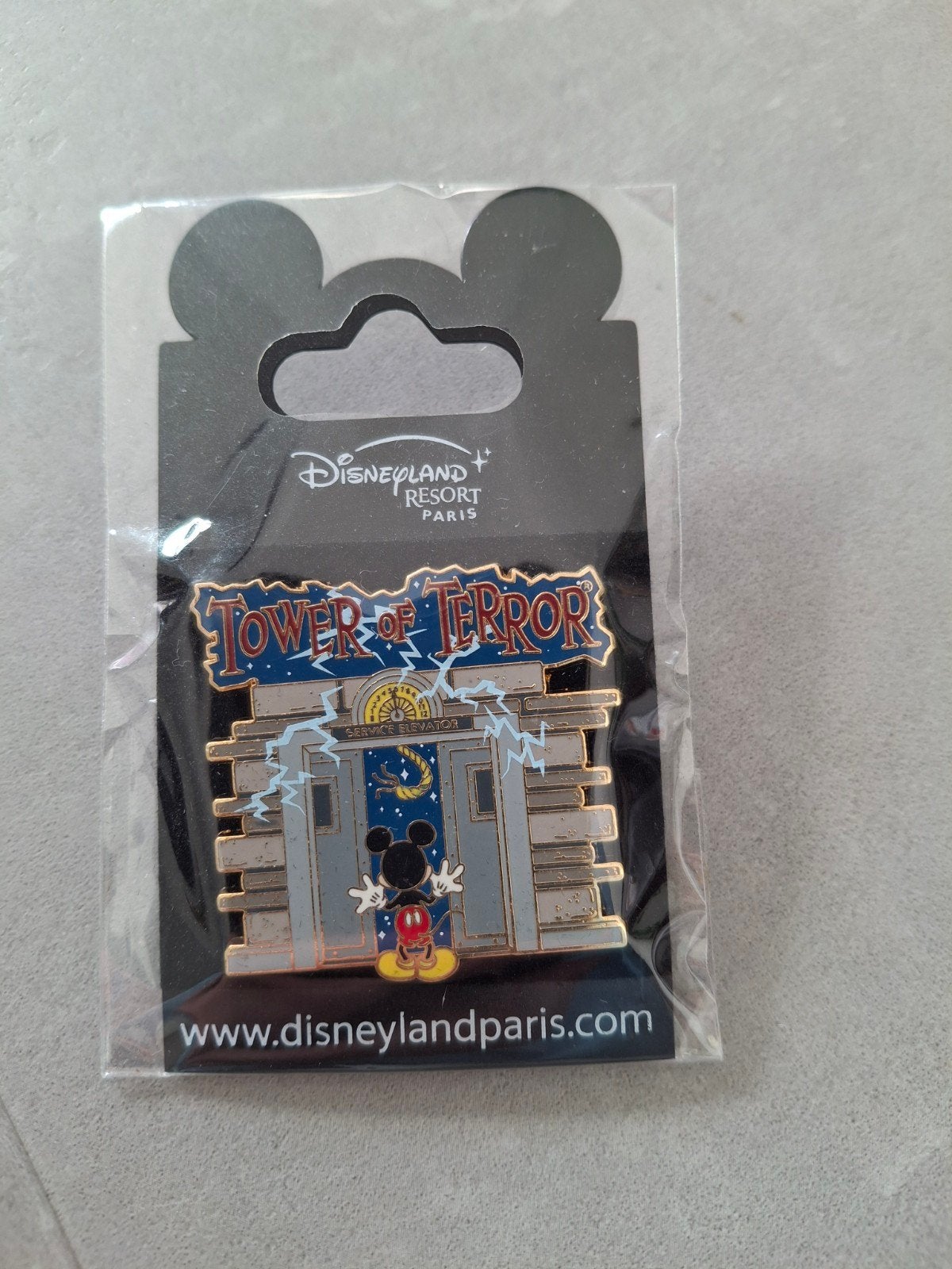 Disney Tower of Terror Pin - Disneyland Parijs, Ophalen of Verzenden, Mickey Mouse, Nieuw, Overige typen