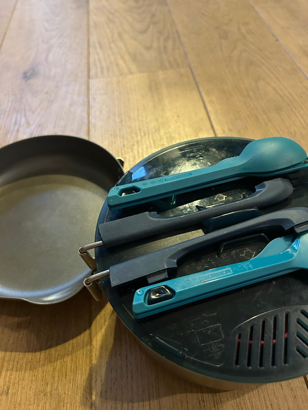 Quechua Camping Kookset - Compact en Compleet, Ophalen of Verzenden, Gebruikt