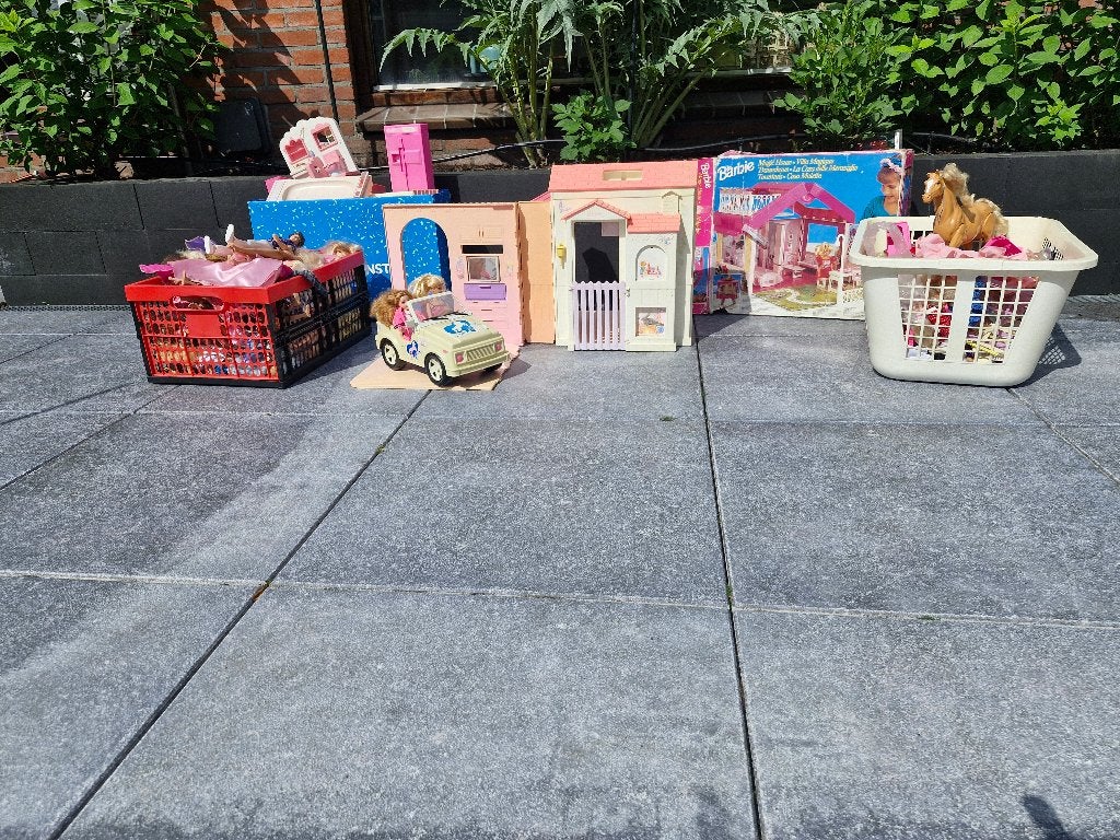 Barbie poppen en spullen, Ophalen, Gebruikt, Barbie