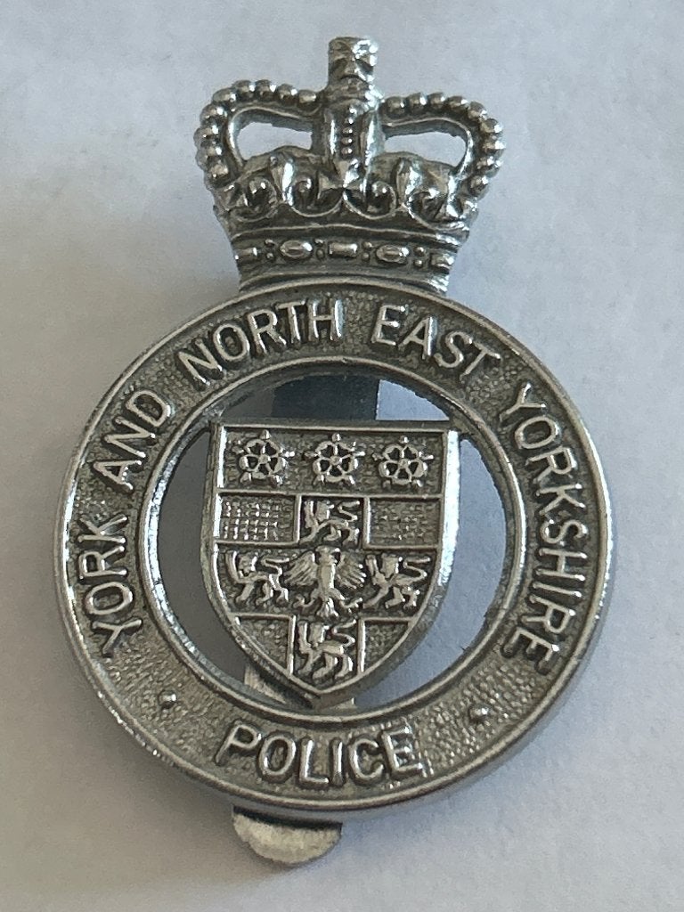 Brits Politie Insigne - York & NE Yorkshire Police 1968-174, Verzenden, Landmacht, Engeland, Embleem of Badge
