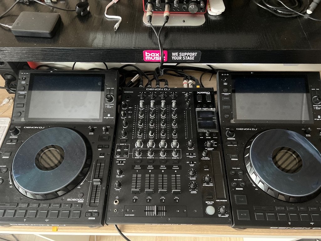 Denon DJ Prime Setup, Muziek en Instrumenten, Dj-sets en Draaitafels, Ophalen, Zo goed als nieuw, Dj-set, Denon