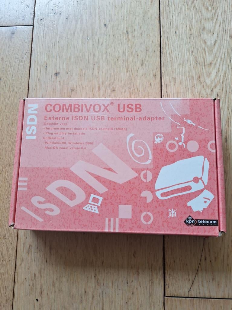 Combivox USB Externe ISDN Terminal-adapter KPN Telecom, Ophalen