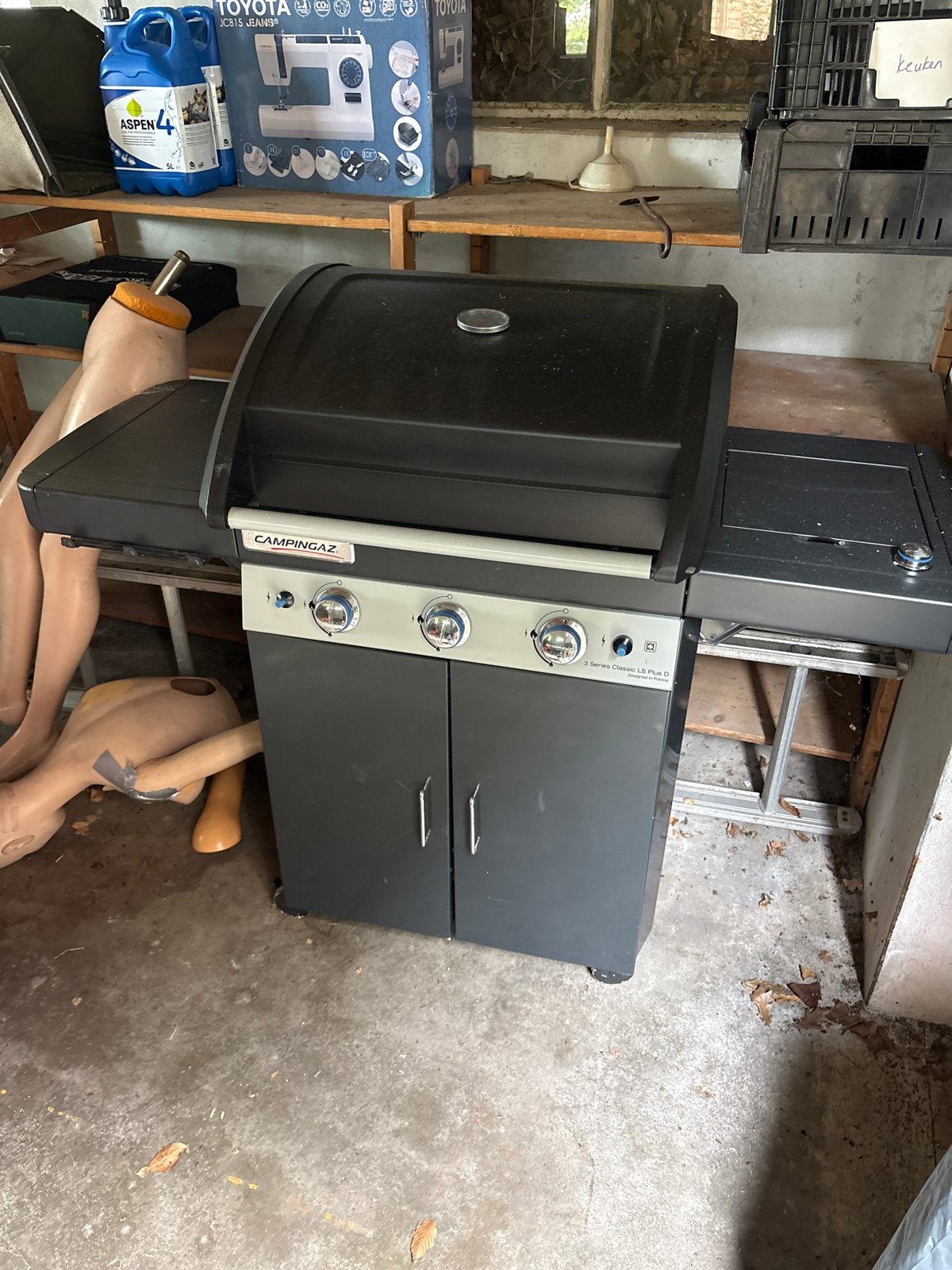 Campingaz 3 Series Classic LS Plus D Gasbarbecue, Ophalen, Gebruikt