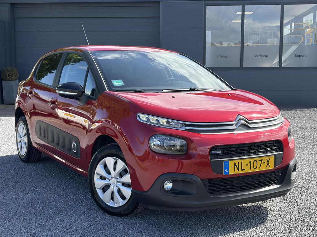 Citroen C3 1.2 PureTech Feel 105g Dealer Onderhouden,Navi,Cl, Voorwielaandrijving, Euro 6, 1199 cc, 82 pk