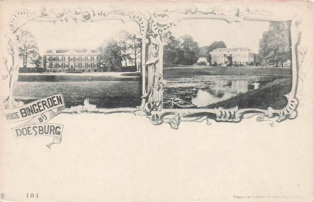 703-200-007 Huize Bingerden Bij Doesburg, Verzamelen, Verzenden, Voor 1920, Gelderland