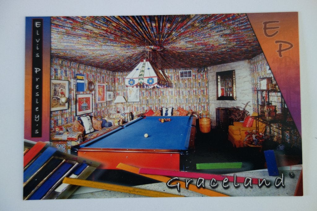 Briefkaarten Elvis Presley Graceland, Verzamelen, Ophalen of Verzenden, Nieuw, Foto of Kaart