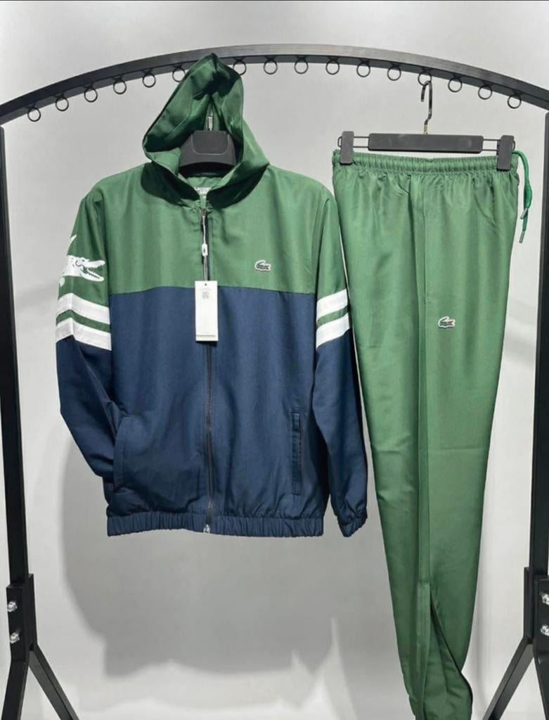 Partij lacoste trainingspakken beschikbaar, Ophalen of Verzenden, Nieuw, Overige maten, Blauw