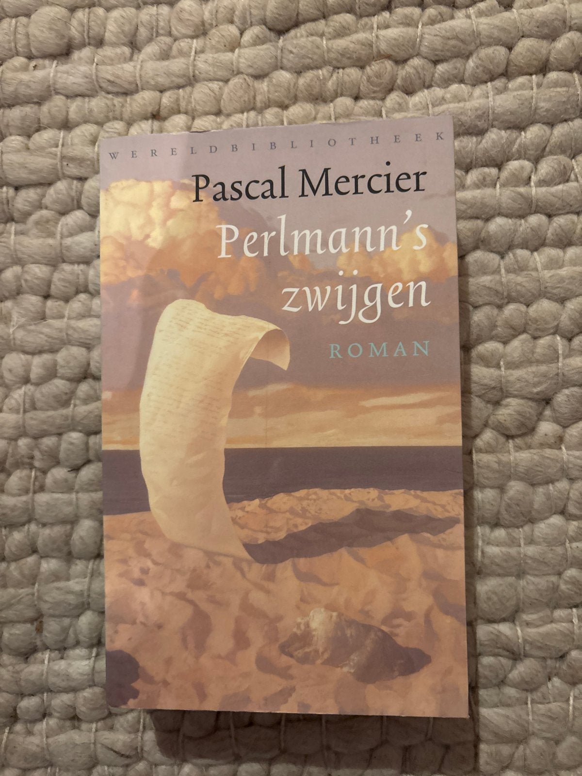 Perlmann's zwijgen - Pascal Mercier (Wereldbibliotheek), Ophalen of Verzenden, Gelezen, Nederland