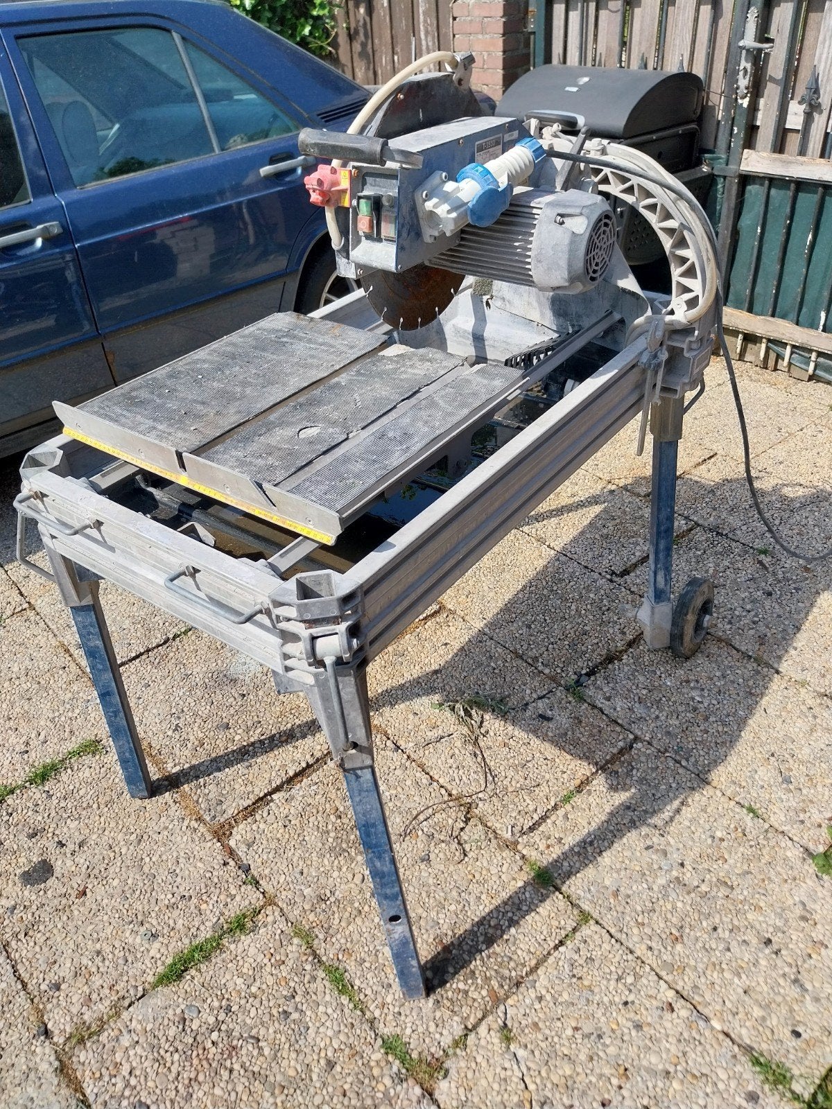 Zaagtafel waterzaagtafel, Ophalen, Gebruikt, Cirkelzaag, 30 tot 70 mm
