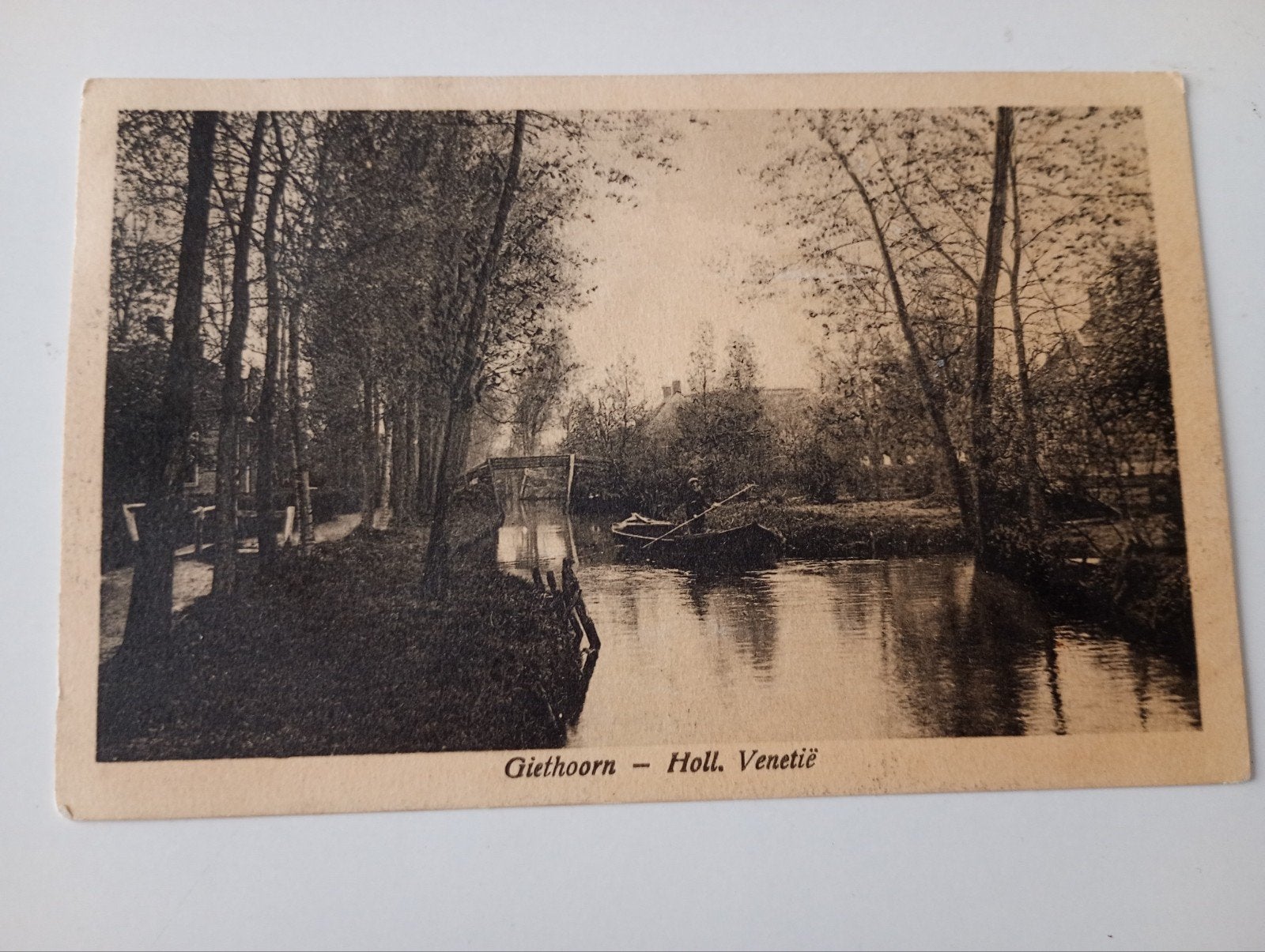 Giethoorn 1926, Ophalen of Verzenden, 1920 tot 1940, Gelopen, Overijssel