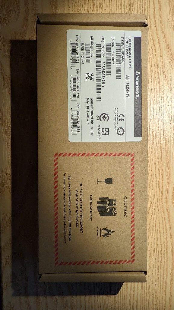 Nieuw in verpakking - Lenovo ThinkPad Battery 57+ 0C52863, Ophalen, Nieuw, Lenovo