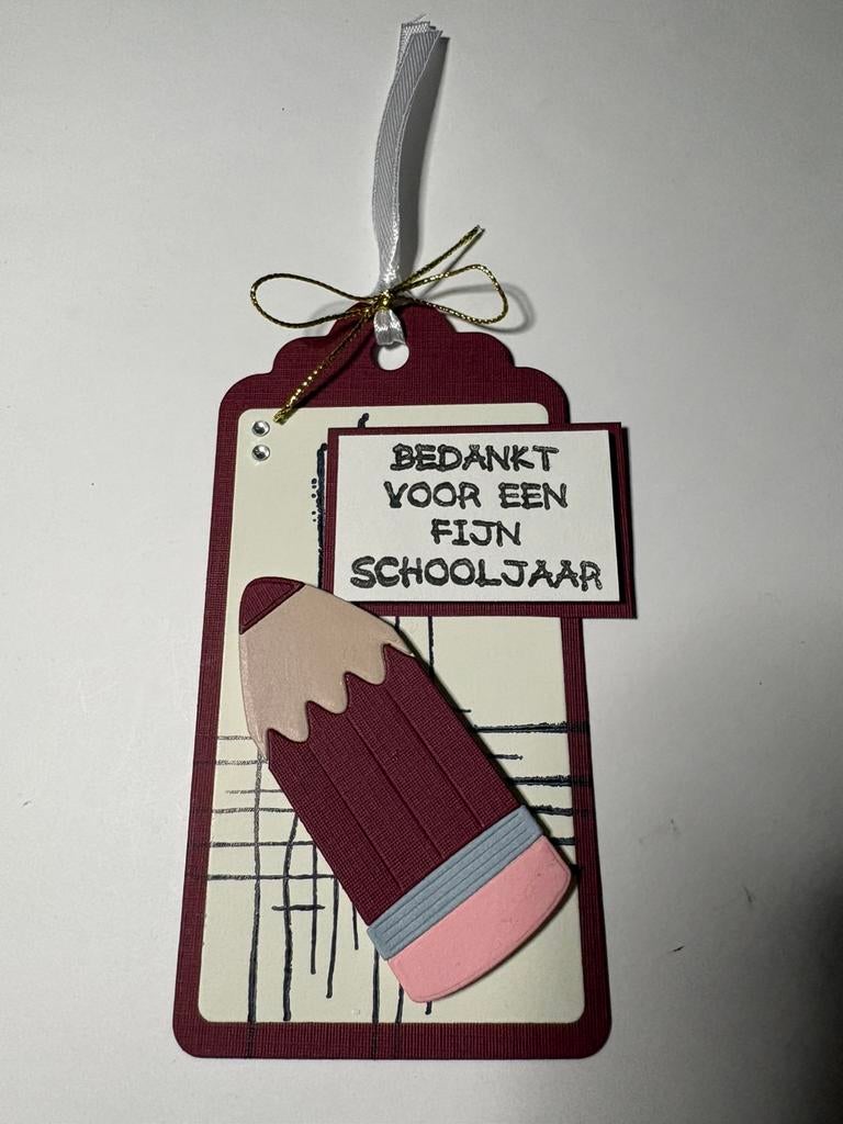 Carlijn design label bedankt voor een fijn schooljaar 3, Ophalen of Verzenden, Zo goed als nieuw, Overige thema's