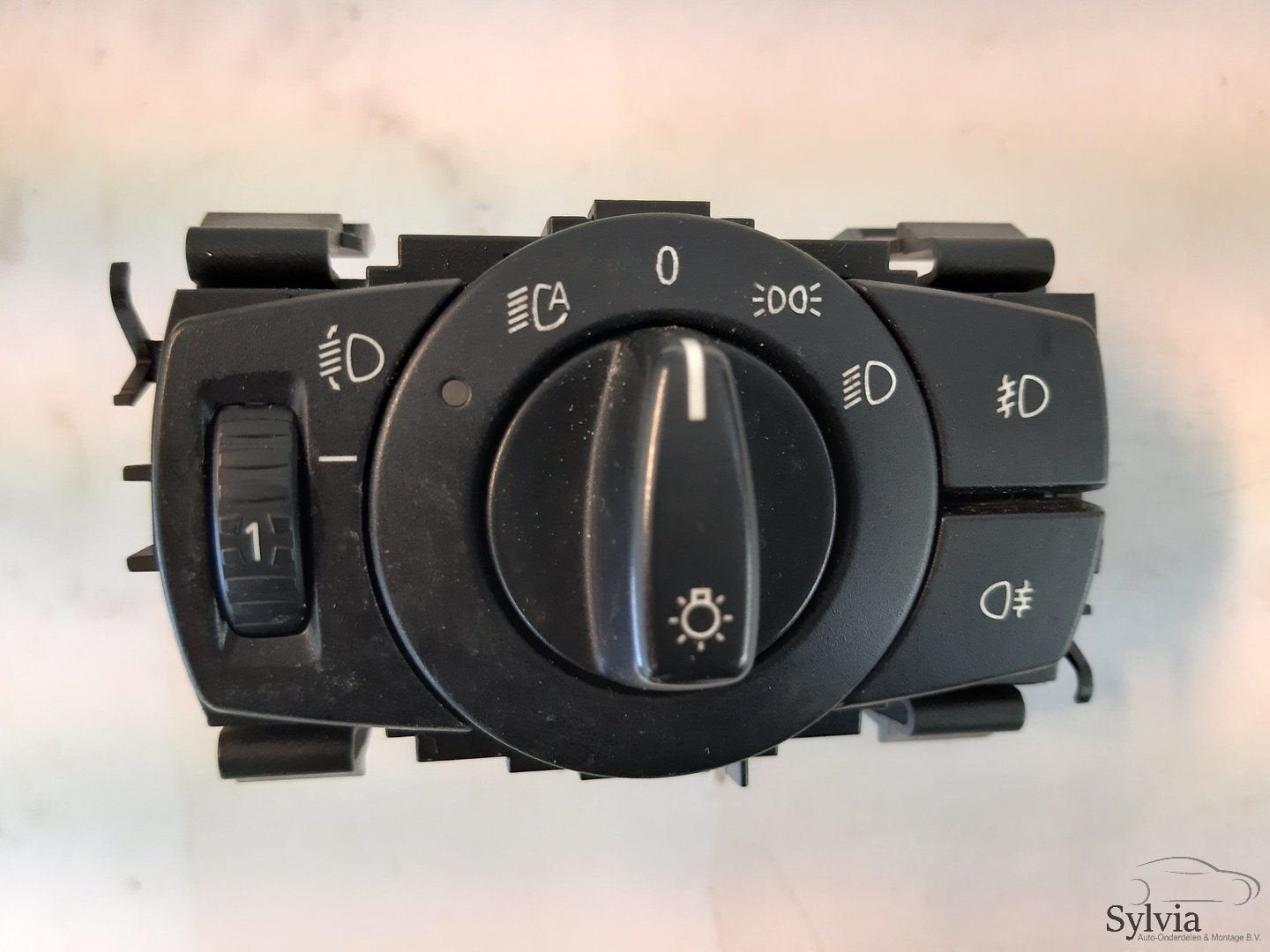 Lichtschakelaar zwart BMW 1 / 3 / X1 serie E82 E87 E88 E90 E, Auto-onderdelen, Gebruikt, -, -, Ophalen of Verzenden