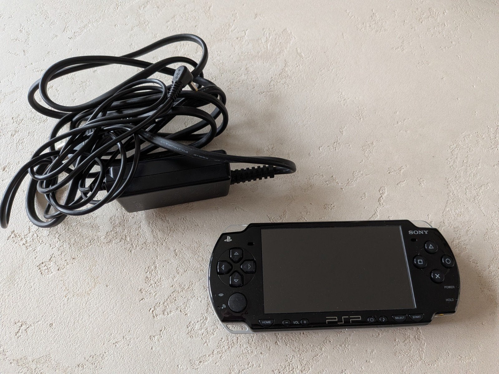 Sony PSP met veel spellen op geheugenkaart, Met camera, Zwart, Refurbished, Ophalen of Verzenden