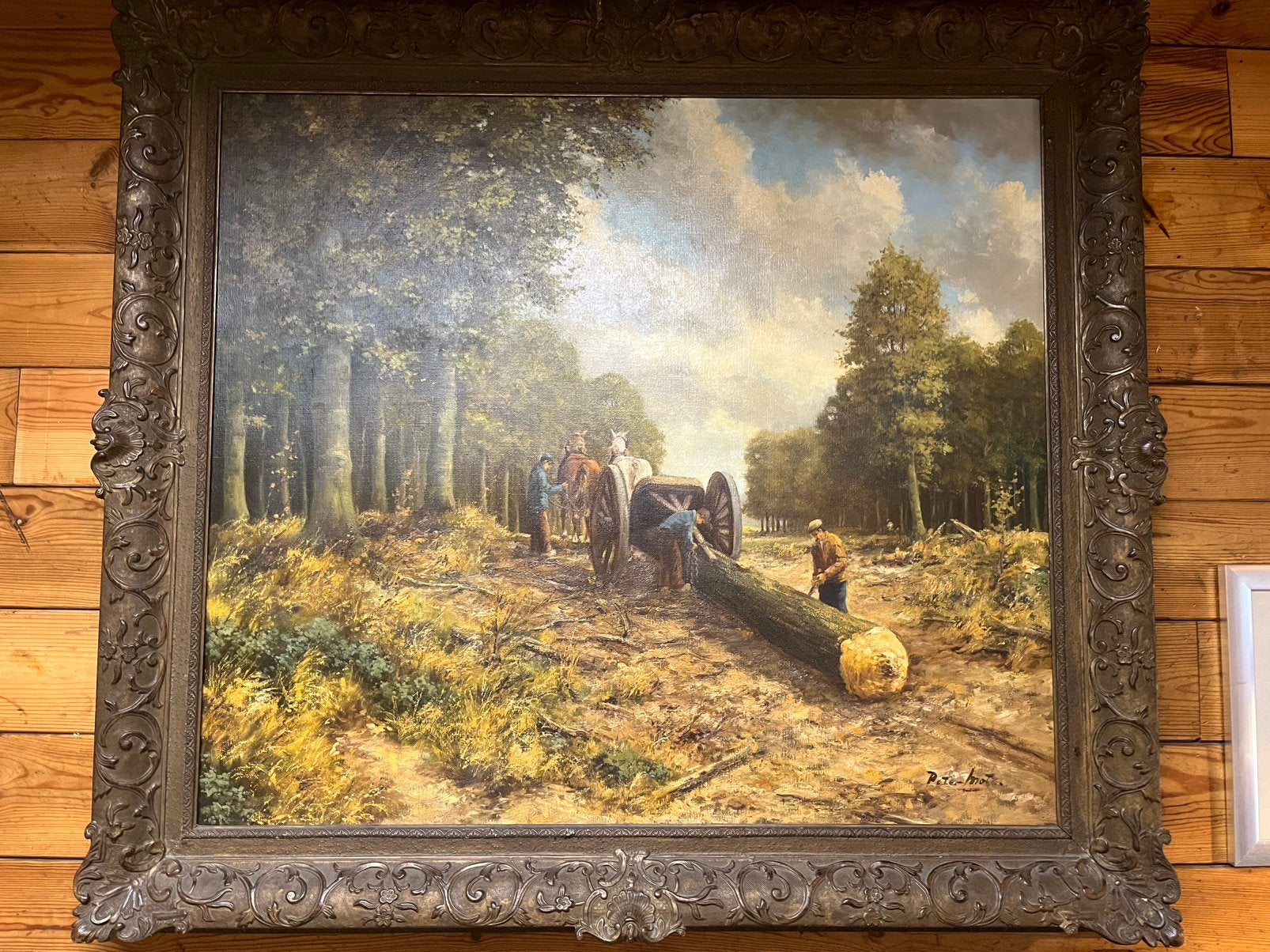 Schilderij van Peter Motz, Antiek en Kunst, Ophalen