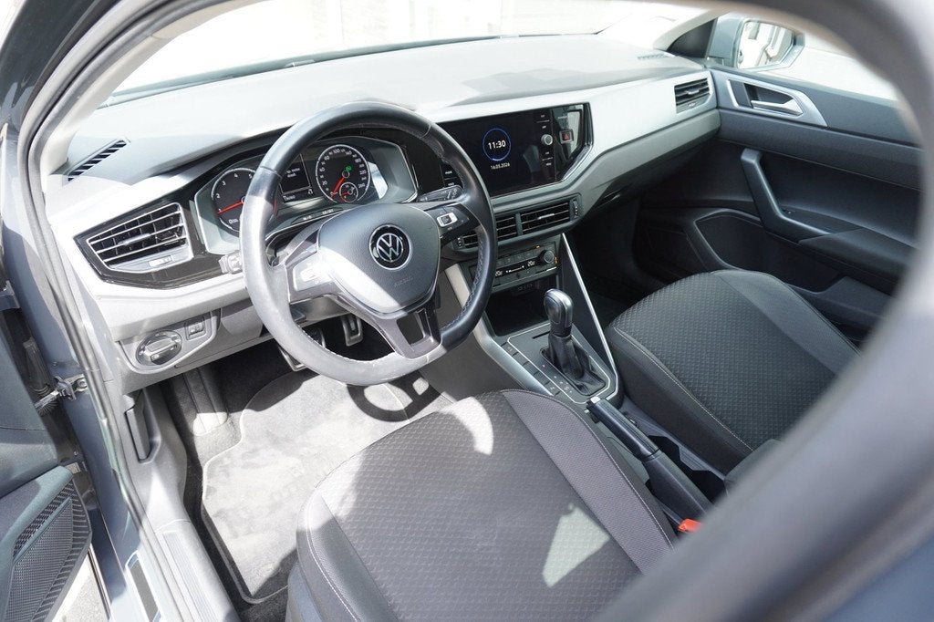 Volkswagen Polo 1.0 TSI Highline, Stof, Gebruikt, Zwart, Bedrijf