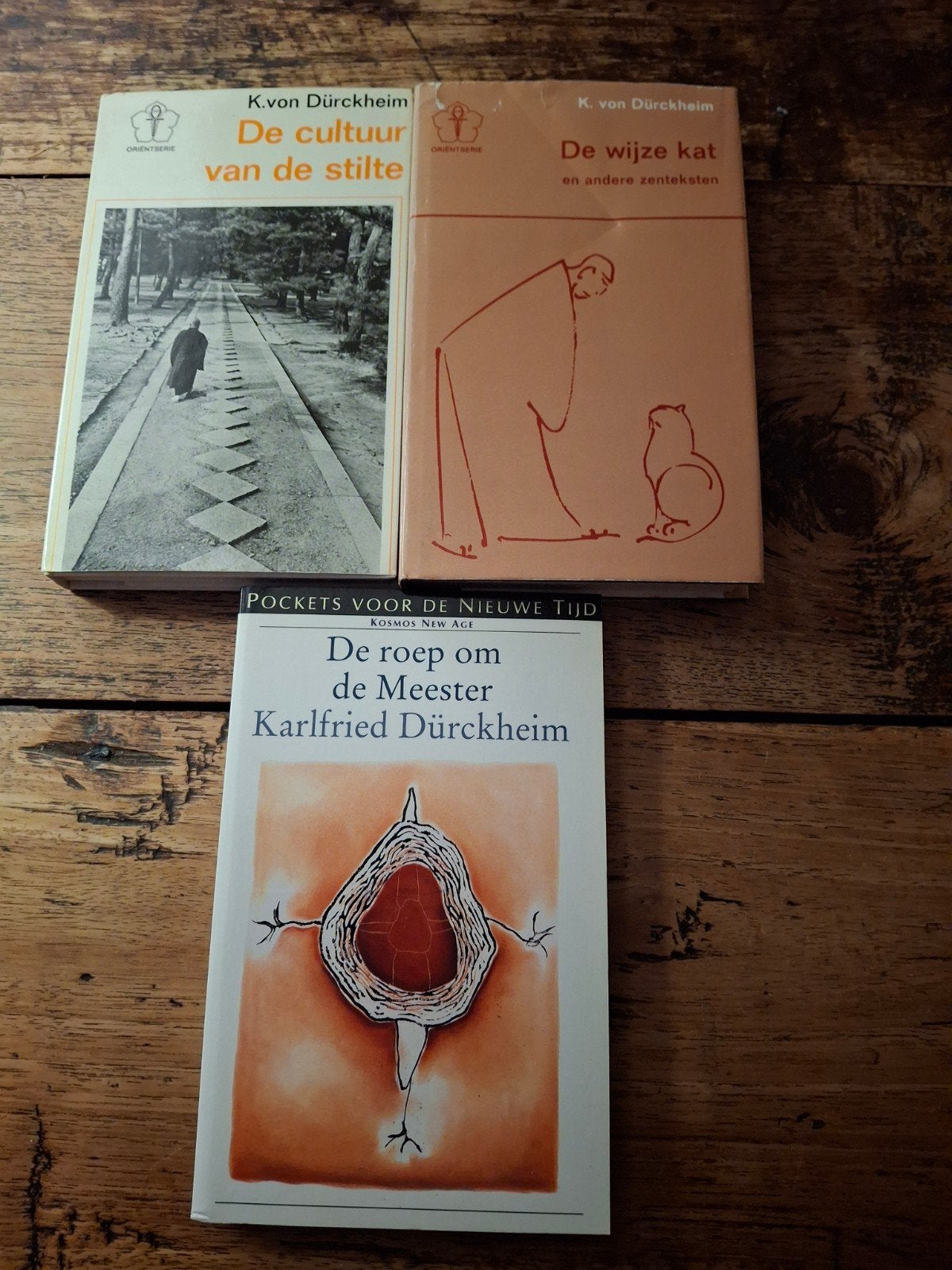 K. von Dürckheim.  Drie titels., Boeken, Ophalen of Verzenden, Gelezen, Spiritualiteit algemeen, Overige typen