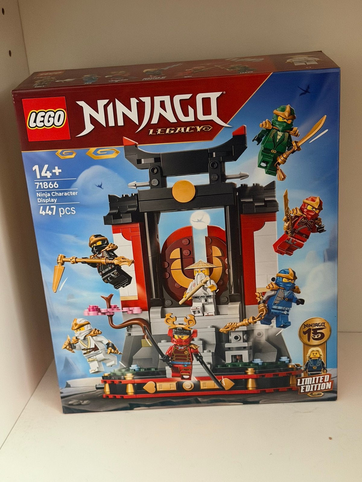 LEGO Ninjago Legacy Ninja Character Display 15th Anniversary, Ophalen, Nieuw, Compleet, Lego