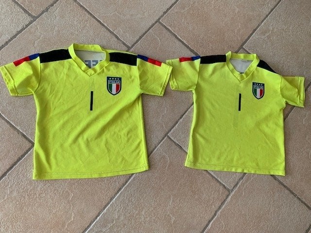 Voetbalshirts Italie Buffon maat 122/128 ( 6 jaar). De shir, Kinderen en Baby's, Ophalen of Verzenden, Gebruikt, Jongen of Meisje