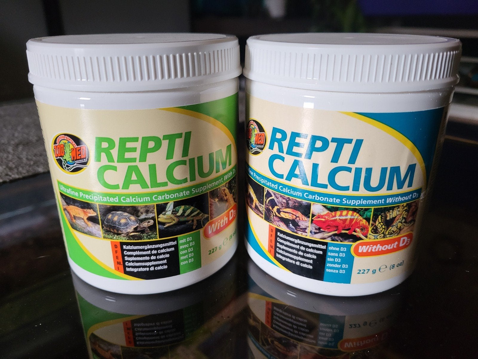 repticalcium with en without d3, Ophalen, Nieuw, Terrarium of Paludarium