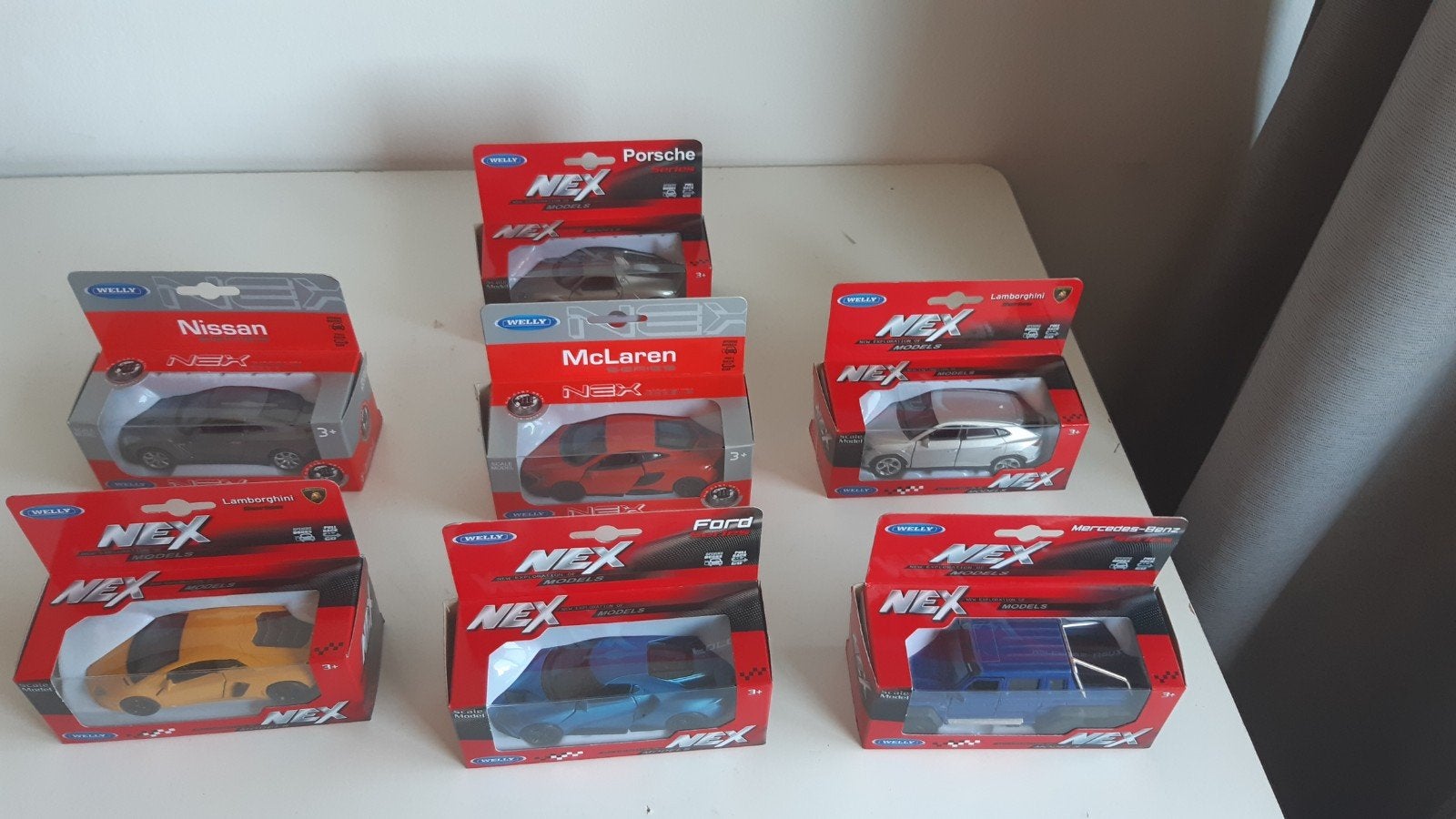 Welly NEX Modelauto's - Diverse Merken (7 stuks), Ophalen of Verzenden, Nieuw, Auto, Overige merken