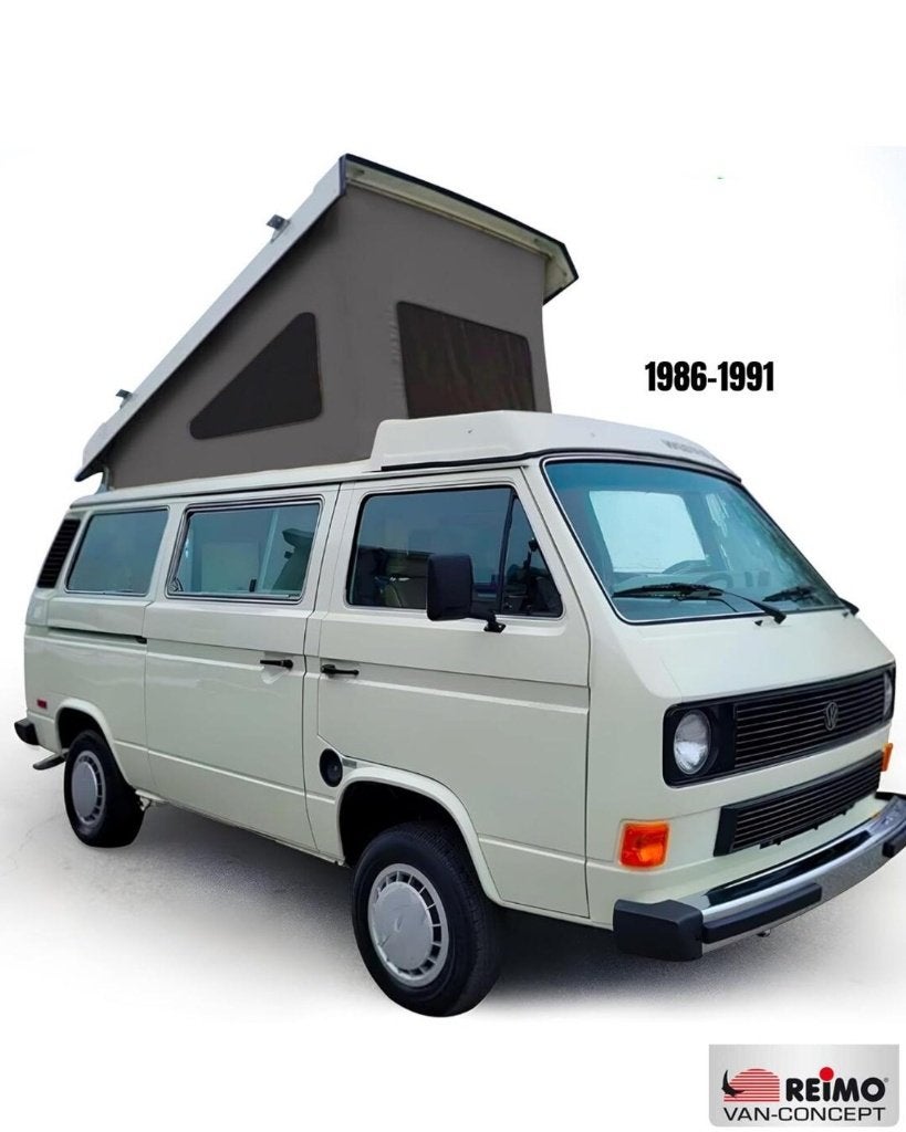 Nieuw canvasdoek voor VW T2 poptop / hefdak – REIMO – Grijs, Ophalen of Verzenden, Nieuw, Tot en met 2
