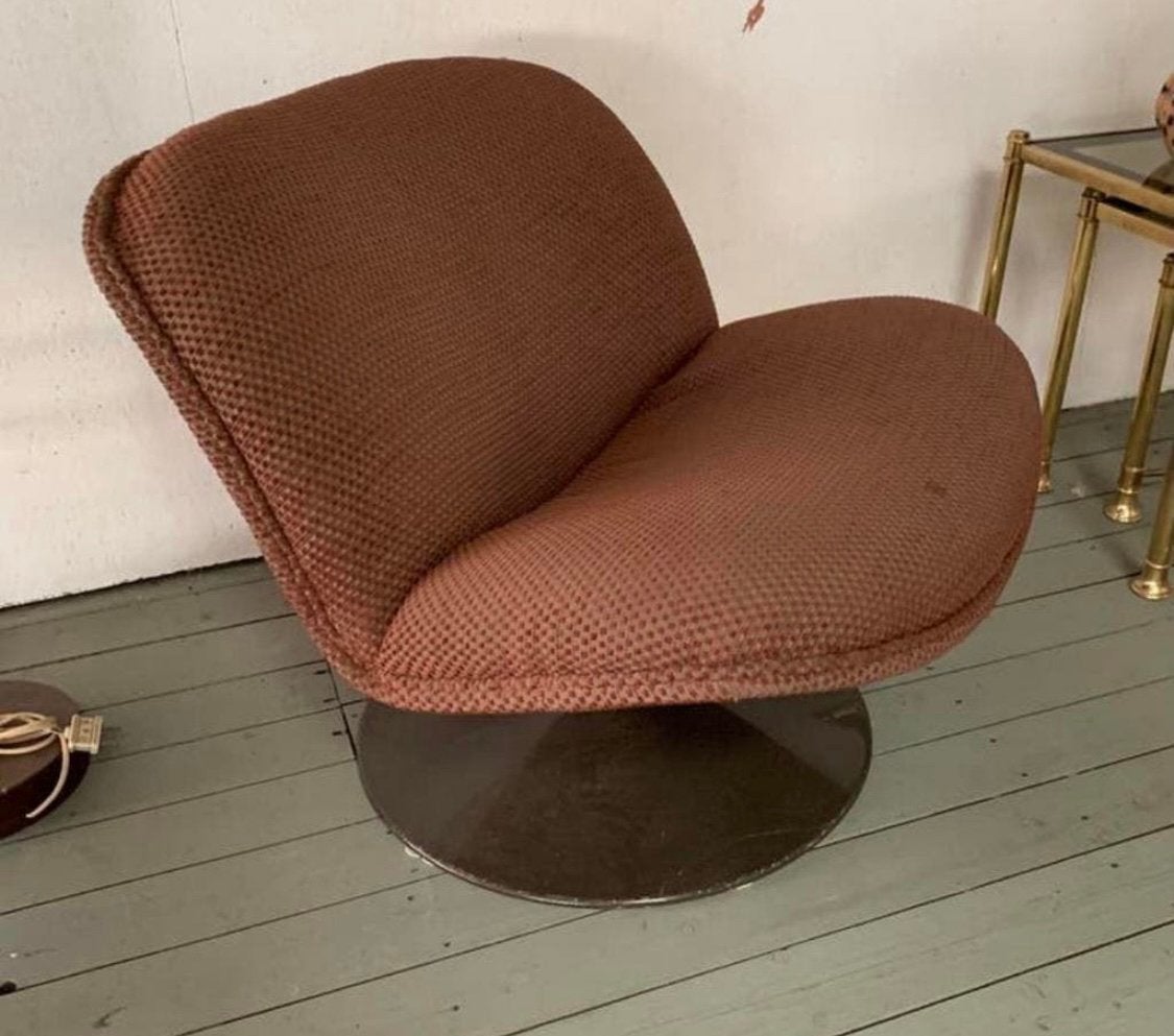 Vintage fauteuil model F504 Geoffrey Harcourt Artifort, Huis en Inrichting, Fauteuils, Ophalen of Verzenden