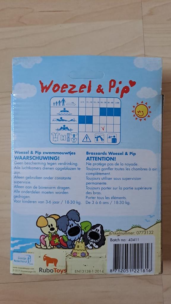 Woezel en Pip zwembandjes - Nieuw in verpakking, Jongetje of Meisje, Nieuw, Overige maten, Ophalen of Verzenden