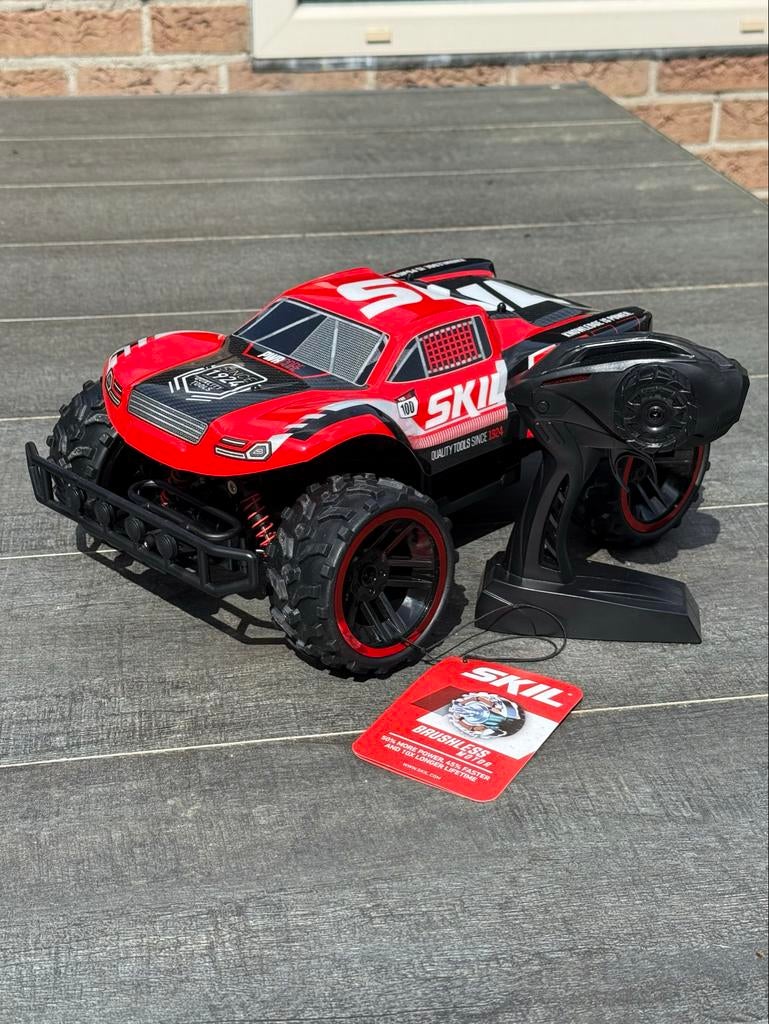 SKIL 20V Afstandsbestuurbare Auto (excl. accu), Auto offroad, Zo goed als nieuw, Overige schalen, Ophalen