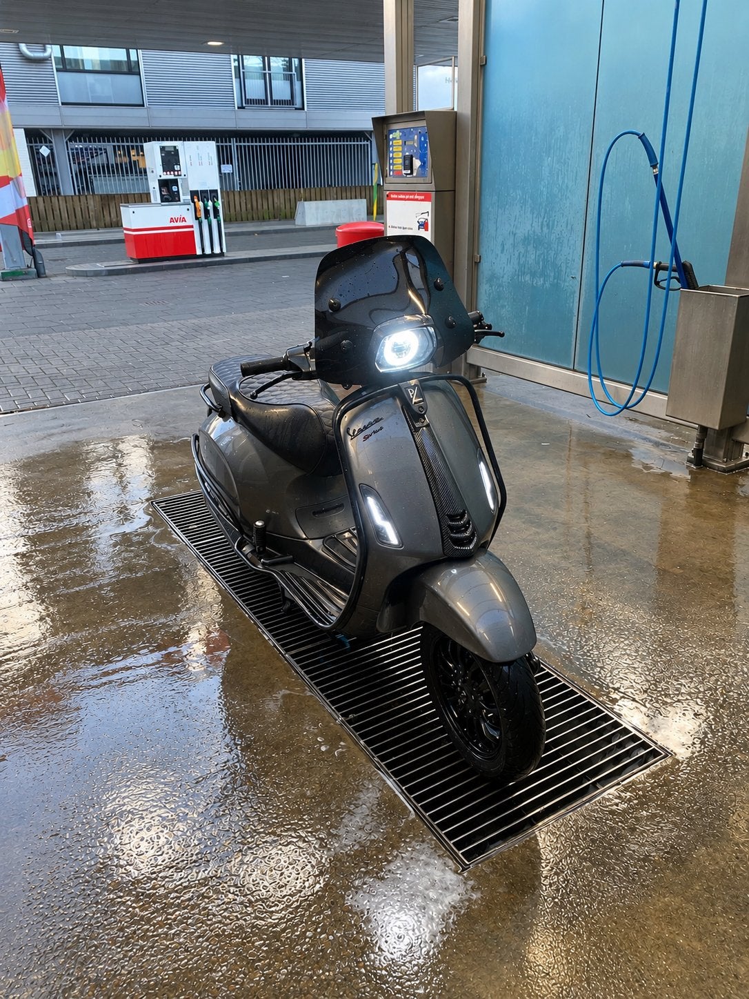 Vespa Sprint 80cc| Grigio Titanio | SIP | Angel Eye | Custom, Ophalen, Maximaal 45 km/u, Vespa S, Zo goed als nieuw