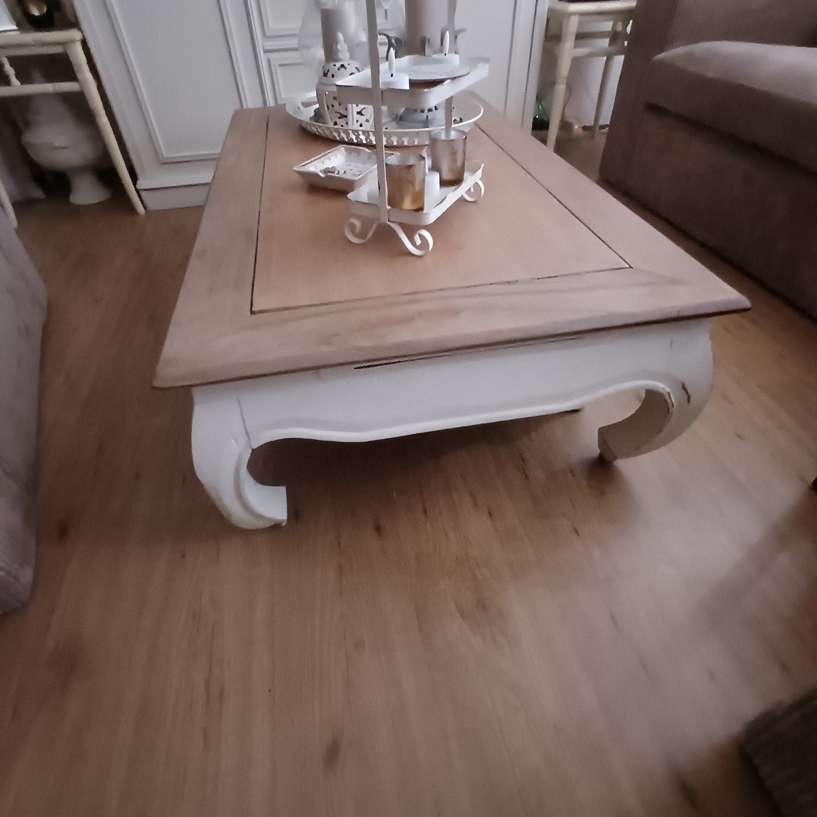 Salon tafel maat 120 lang 70 breed zelf op halen., Ophalen of Verzenden, Rechthoekig, 50 tot 100 cm, Minder dan 50 cm