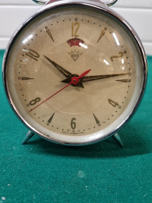 Wekker vintage selency diamand, Verzamelen, Ophalen of Verzenden