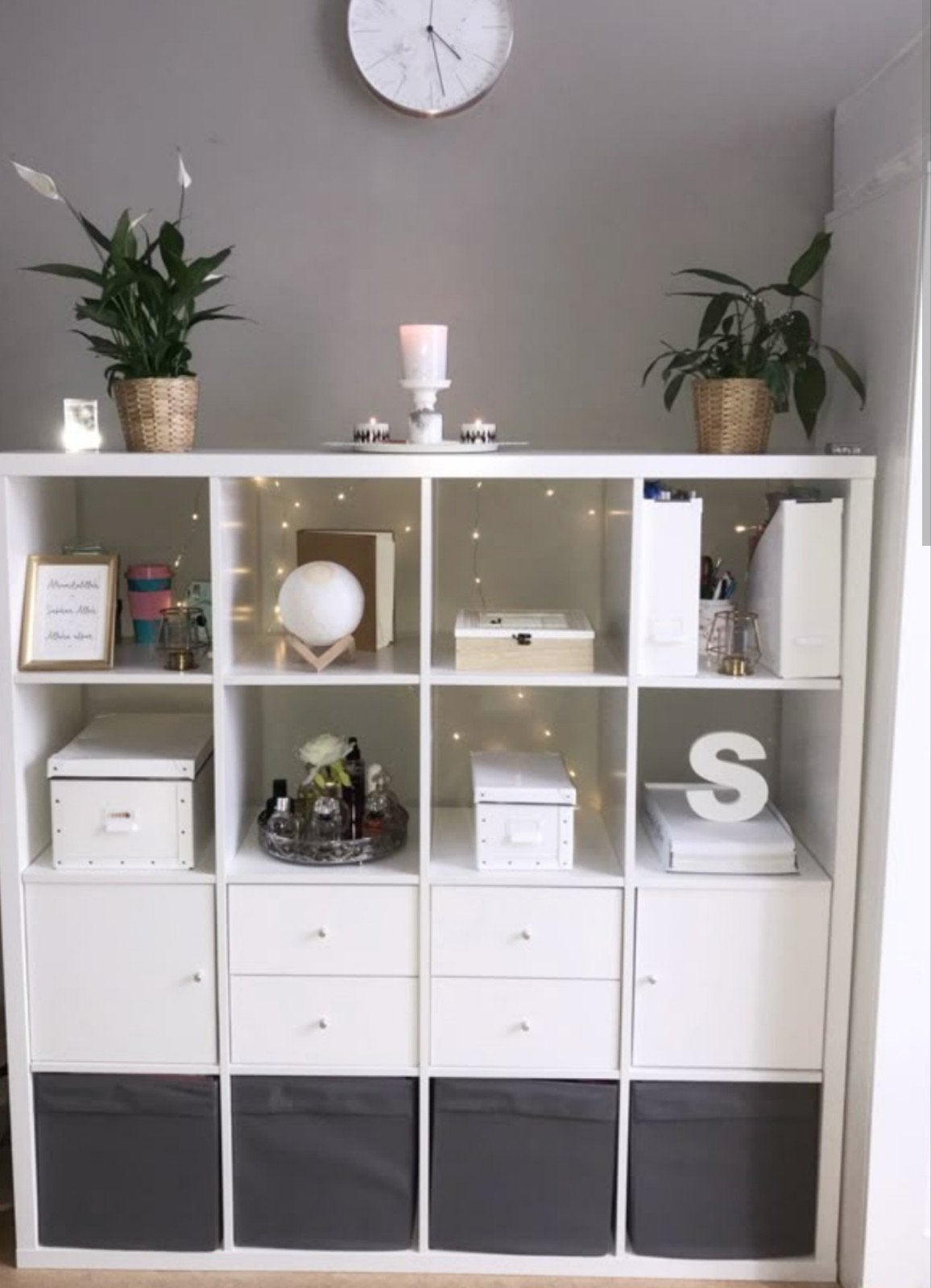 Gratis IKEA KALLAX 4x4 kast wit met lades, Ophalen