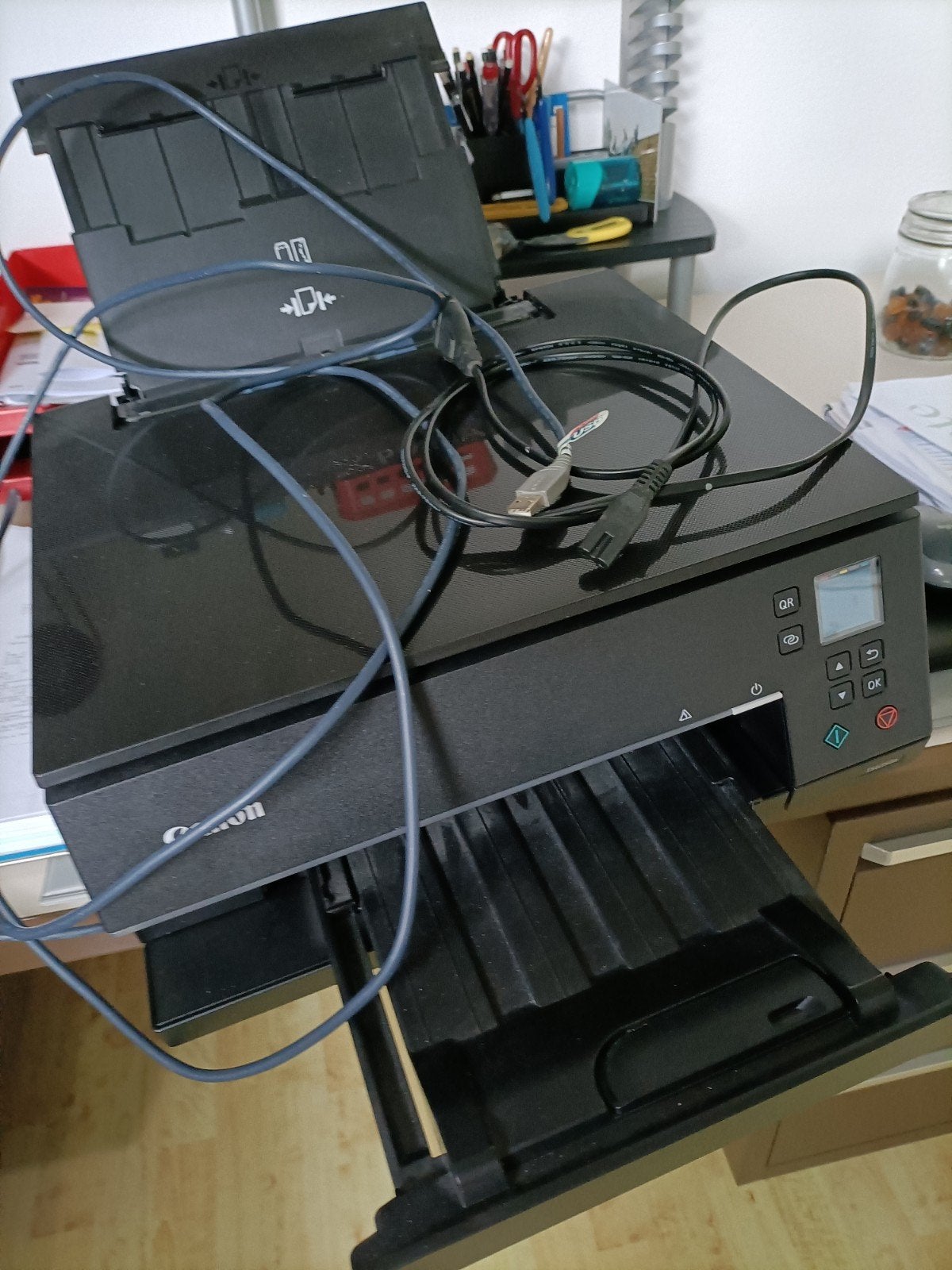 Canon ts 6350a all in one inktjet printer, Kleur printen, Gebruikt, Inkjetprinter, All-in-one
